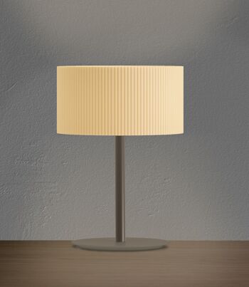 Lampe de table plissée E15 MARILYN exclusive faite à la main en Italie 4