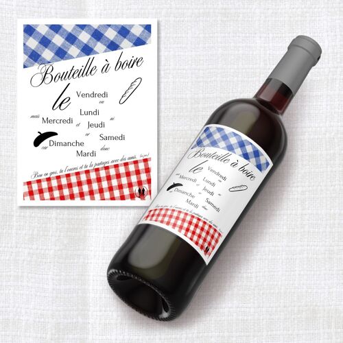 La Bouteille à boire - vin rouge - IGP Mont Bodile 2022 - Cousiots