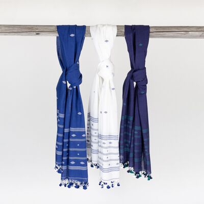 Indian Cotton Cloth-Handwoven, Jamdani