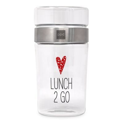 Snack2Go Glass Lunch 2 Go