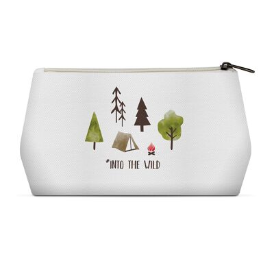 Cosmetic bag into the wild