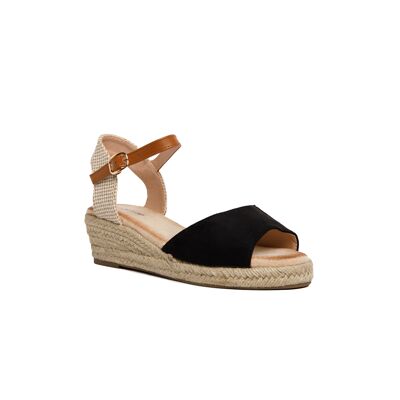 Espadrilles mit Keilabsatz