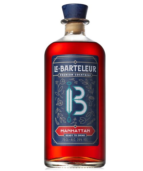 Cocktail - MANHATTAN - LE BARTELEUR, 70cl - Just Add Ice