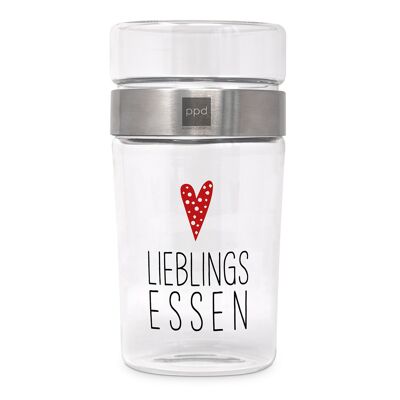 Snack2Go Glass Lieblingsessen