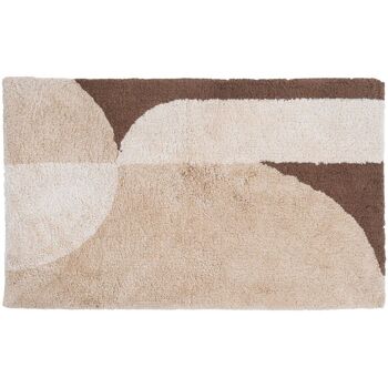 Tapis de bain Bowie – Beige 60 x 100 cm 1