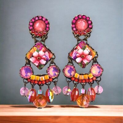 GINGER CRYSTAL EARRINGS