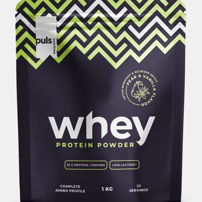 WHEY Pera & Vaniglia 1 kg