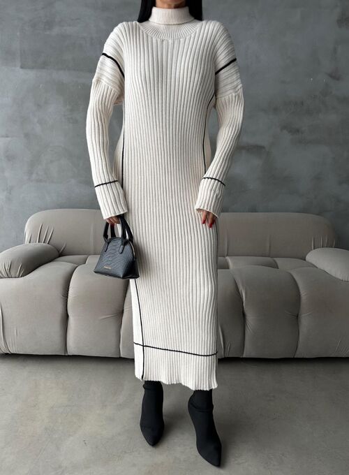 Robe Longue En Maille