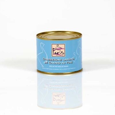 Graisserons Landais De Canard Au Foie Gras - 200g