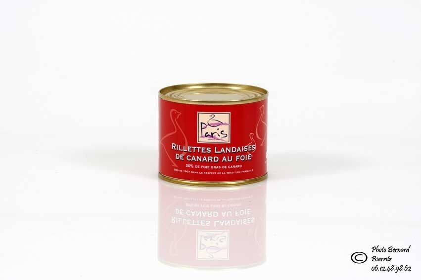 Landes Duck Rillettes With Foie Gras - 200g