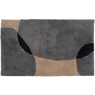 Tapis de bain Bink – Gris 60 x 100 cm