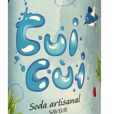 Soda FRAISE / ANANAS / FRUIT DE LA PASSION
