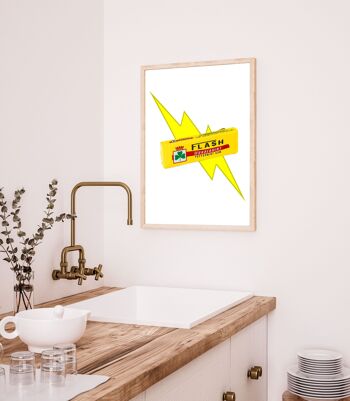 Affiche Pop Art | Chewing Gum Flash 2