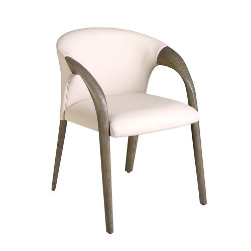 SILLA POLIPIEL CREMA 5122