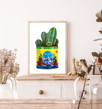 Affiche Pop Art | Cactus Harissa 30x40cm 2