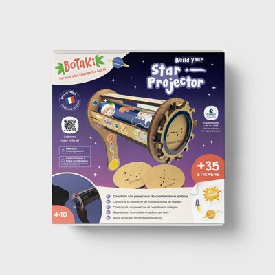 Space Kit (mit CNES) | Bauen Sie Ihren Sternbildprojektor aus Holz