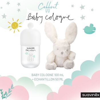 SUAVINEX, PACK PELUCHE BABY COLOGNE 100ML+50ML 2