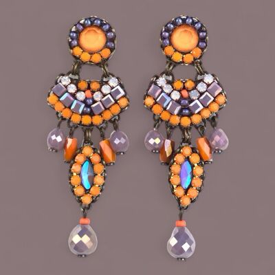 MANGO CRYSTAL EARRINGS