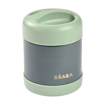BEABA, Portion inox isotherme 300 ml (mineral grey/sage green) 2