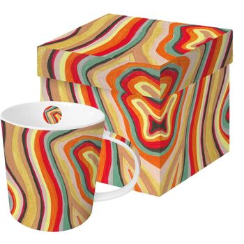 Mug Tendance Rayures Colorées FR
