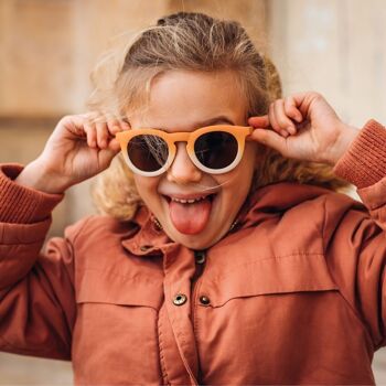 BEABA, Lunette 4-6 ans Sunshine Rainbow orange 4