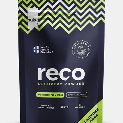 RECO Pear&Vanilla 550g