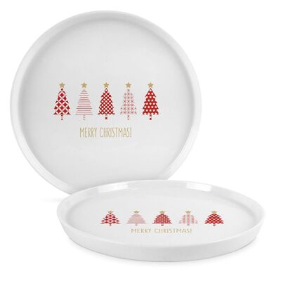 Assiette Tendance Tree Parade 21