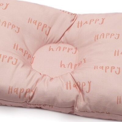 Almohada de lactancia 4 en 1 + protector de cama de algodón orgánico BIO HAPPY