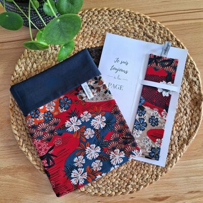 Book Pouch & Bookmark Set - Japan