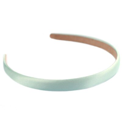 Hair band satin blue