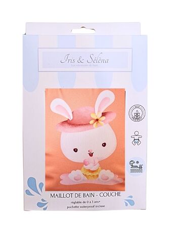 Maillot de bain-couche Lapin (ensemble) 1