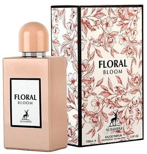 Eau De Parfum Floral Bloom AL hambra - Inspiration Bloom - 100ML