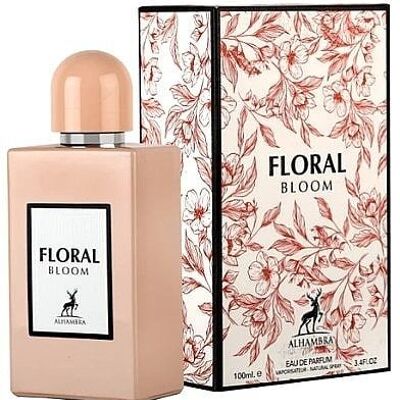 Floral Bloom Eau De Parfum AL hambra - Inspiration Bloom - 100ML