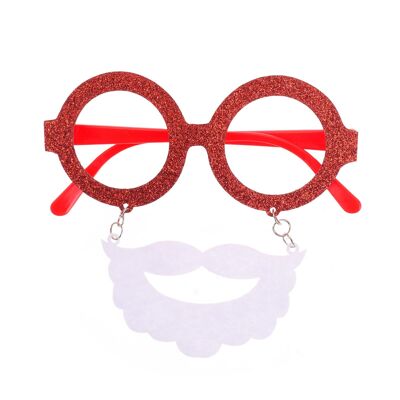 Weihnachtsfeierbrille „Weihnachtsmannsbart“