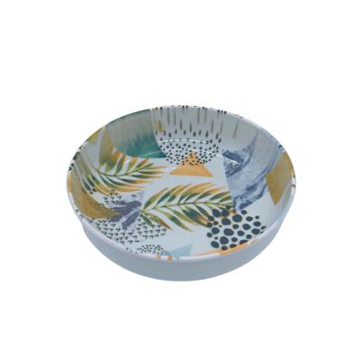 Piatto laterale e piatto in porcellana | Colore della foresta della serie Natura