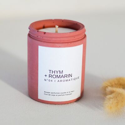 scented candle Thyme + rosemary