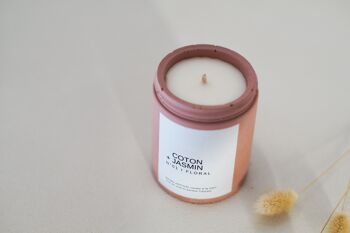 bougie parfumée coton + jasmin 2