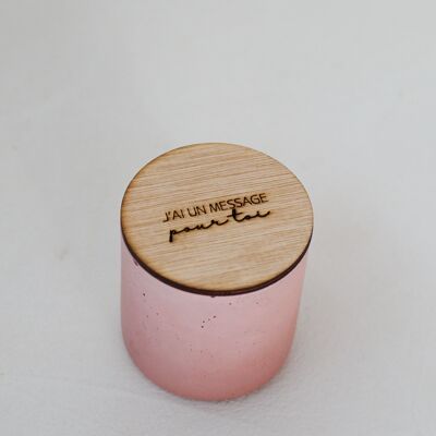 Personalized scented candle