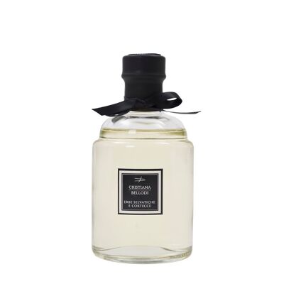 Home Fragrance with Wicks 250ml Wild herbs and barks
