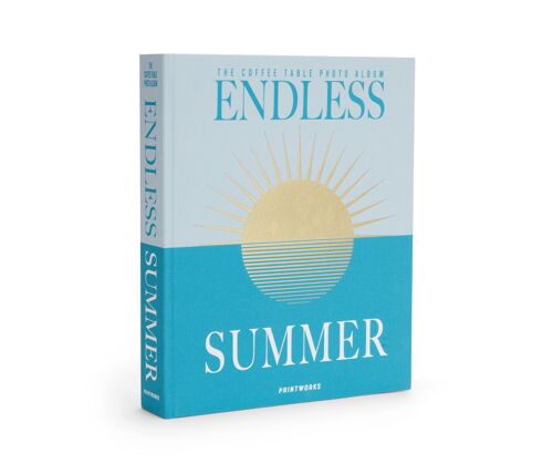 Album photo - Endless Summer - Turquoise - Format livre - Printworks