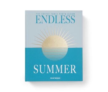 Album photo - Endless Summer - Turquoise - Format livre - Printworks 2