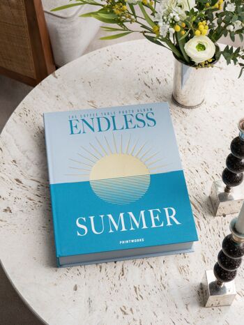 Album photo - Endless Summer - Turquoise - Format livre - Printworks 3