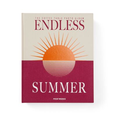 Álbum de fotos - Endless Summer - Marrón - Printworks