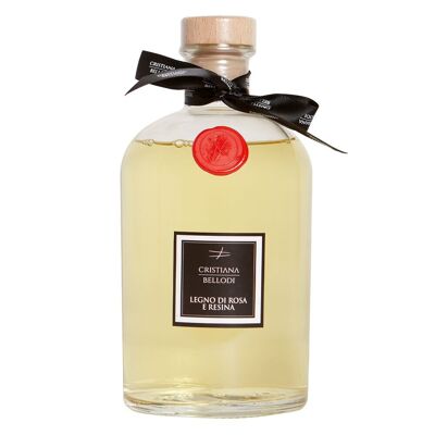 Parfum d'ambiance avec Mèches 1lt Bois de Rose et résines