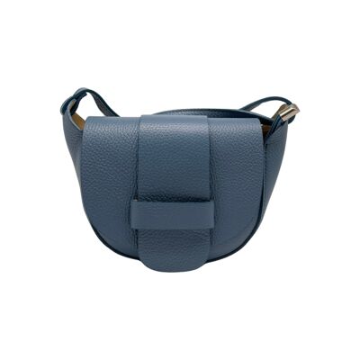 BOLSO BANDOLERA MARGOT JEAN DE PIEL GRANULADA