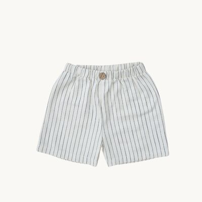 Children's / baby's striped shorts 100% cotton OEKO-TEX