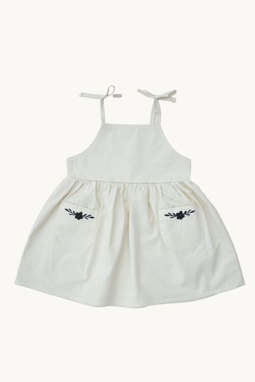 Robe d'été brodée enfant / bébé 100% cotton