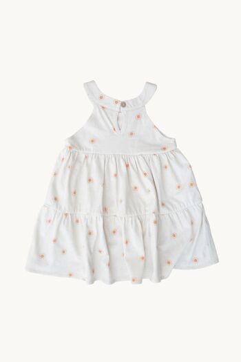 Robe d'été enfant / bébé motif soleils 100% cotton OEKO-TEX 3