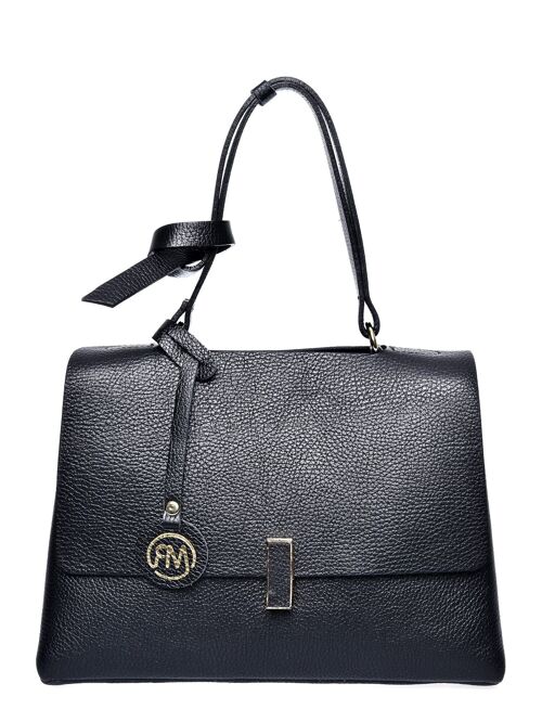 SS24 RM 1826_NERO_Top Handle Bag