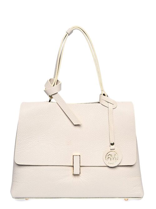 SS24 RM 1826_BEIGE_Top Handle Bag